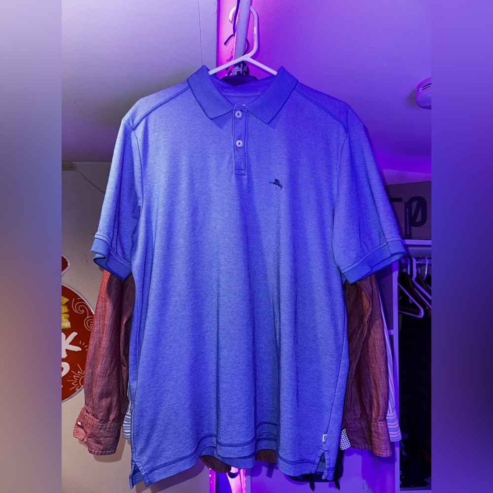 Tommy Bahama Medium Blue Polo
